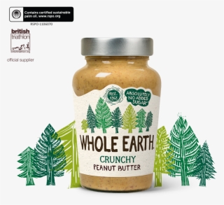 Original Crunchy Peanut Butter 454g - Peanut Butter Whole Earth #5798662