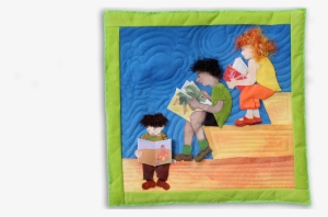 Children Reading - Quilting #580068