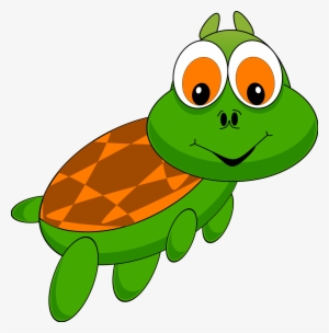 Turtle, Tortoise, Animal, Cartoon, Zoo, Funny, Comic - Clipart Transparent Background Turtle #580119
