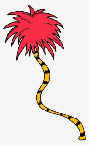 Png Black And White Lorax Trees Clipart - Dr Seuss Transparent Background #581303