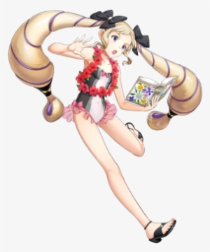 Elise Tropical Flower Btlface - Cartoon #581590