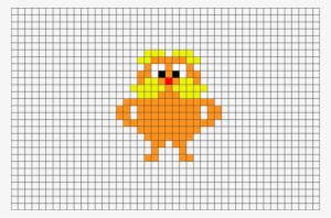 The Lorax Pixel Art - Perler Bead Patterns Lorax #581807