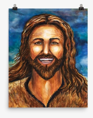 Prophetic Art Print - Happy Jesus Theresa Dedmon #582372