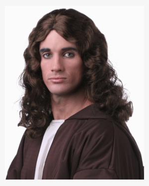 Sepia Jesus Wig - Wig #582484