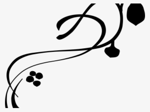 Line Clipart Squiggly - Decorative Vines Clip Art #582671