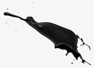 Free Black Splash Png - Paint Splash #582962