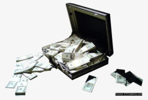 Money And Suitcase - Suitcase With Money Png #583427