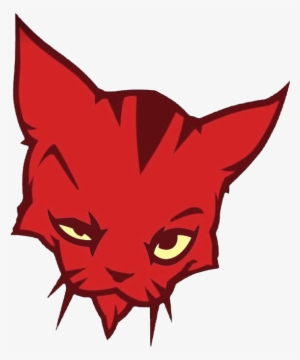 Red Cat Tattoo - Red Cat Cartoon #583598