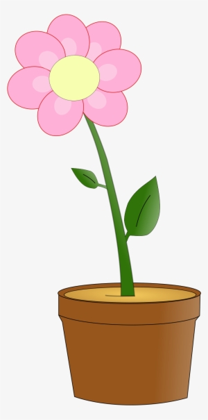 Blumentopf Clip Transparent Download - Clip Art Of Flowers #583981