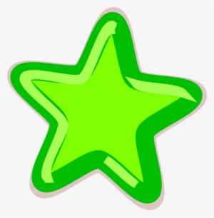 Neon Stars Clipart & Neon Stars Clip Art Images - Green Star Clipart Png #584093