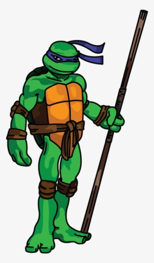 Vector Free Stock Blog Archives Drawingmanuals Com - Donatello Ninja Turtle Drawing #584325