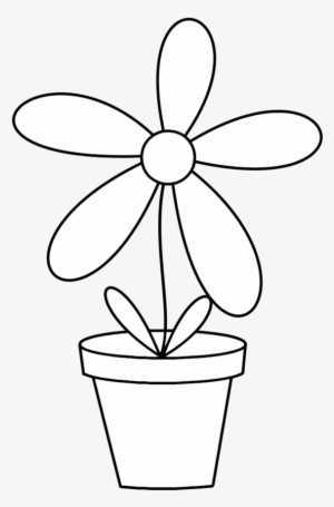 Picture Free Stock Awesome Pots Ensign Best Evening - Flower Pot Png Black And White #584410
