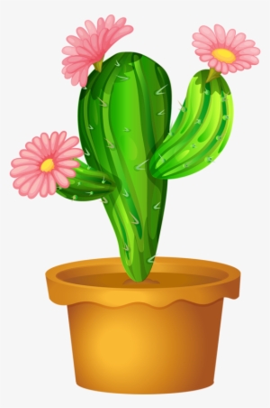 Picture - Cactus Flower Clipart #584443