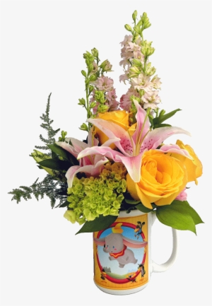 Dumbo Cuties Flower Mug - Floral Design #584696
