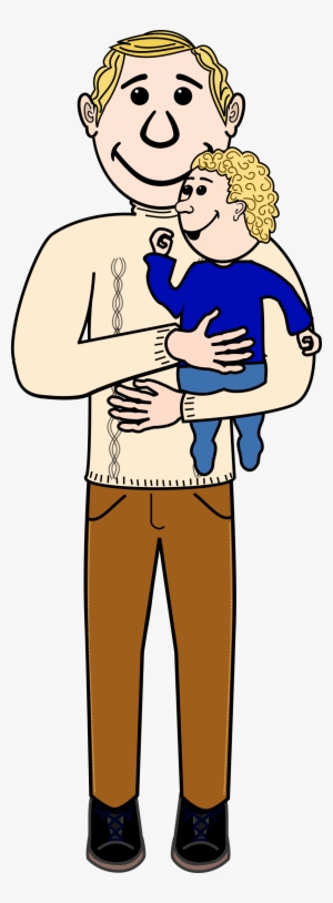 Father And Child - Father Clipart Png #584929