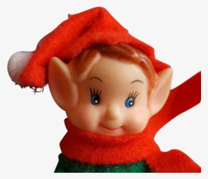 Vintage Christmas Elf Knee Hugger Likely The Elf On - The Elf On The Shelf #584994