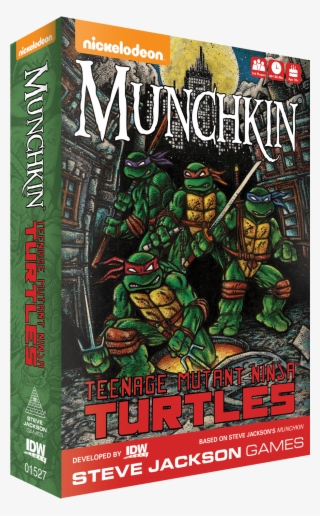 We Are Excited To Announce That Idw Games, In Conjunction - Munchkin Teenage Mutant Ninja Turtles #585062