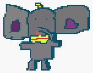 Dumbo Walk - Pixel Art #585065