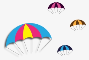 Vector Parachute Free Png And Clipart - Umbrella #585083