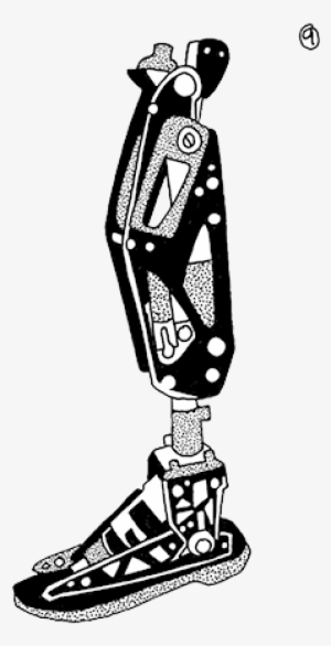 Prosthetics Extra Josh Parkin9 Moto Knee - Prosthetic Leg Drawing #585142