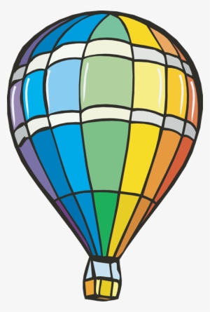 Parachute - Hot Air Balloon Clipart #585189