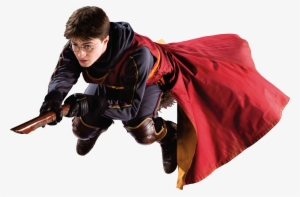 Harry Potter Png Download Image - Harry Potter On Firebolt #585573