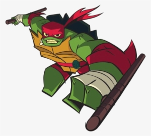 Raph Looks Ready To Lead In Rise Of The Teenage Mutant - Rise Of The Teenage Mutant Ninja Turtles Raphael #585575