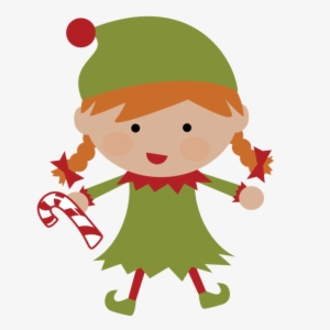 Pix For Cute Christmas Elves Clipart - Cute Elf Cartoon #585594