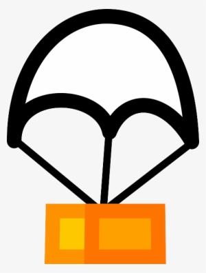 Icon, Drop, Theme, Action, Off, Deliver, Parachute - Clip Art #585656