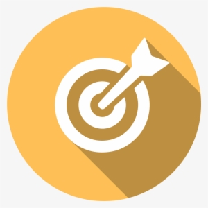 Icon Of A Dart In The Middle Of A Target - Bullseye #586105