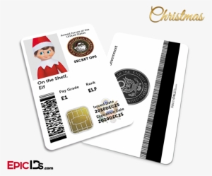 Secret Ops / Us Military Santa's Elf Id - Breakfast Club Inspired Andrew Clark Student Id #586193