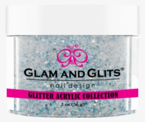 02 Blue Jewel - Glam & Glits Nail Art Glitter: Pink Crystal - 1/2oz #586355