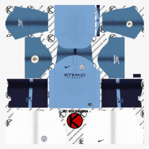 Manchester City 2018/19 Kit - Kit Psg Dream League Soccer 2018 #586488