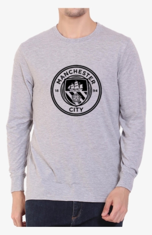 Manchester City Logo -full Sleeve Grey #586908