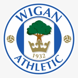 Manchester City Vs Manchester United - Wigan Athletic Logo Png #586989