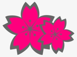Sakura Clipart Pink Flower - Clip Art #587032