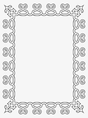 Paper Letter Drawing Papel De Carta Picture Frames - Border For A Paper #587855