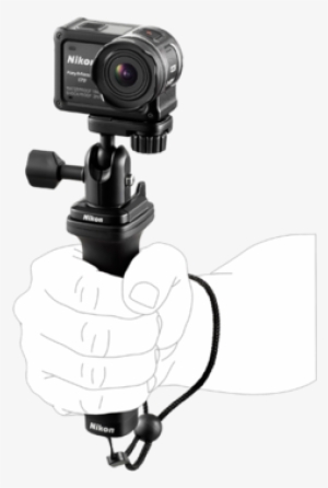 Nikon Keymission Mp-aa1 Handy Grip - Nikon Handy Grip Mp-aa1 #588080