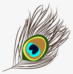 Peacock Feather Transparent - Peacock Feather Clipart Png #588280