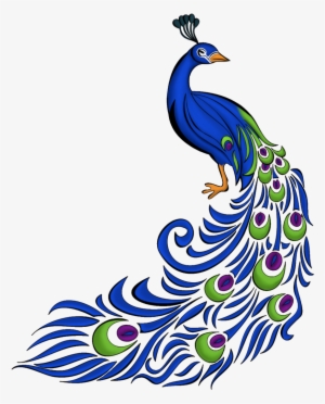 Peacock Clipart Two - Blessing Birthday Wishes In Hindi #588315