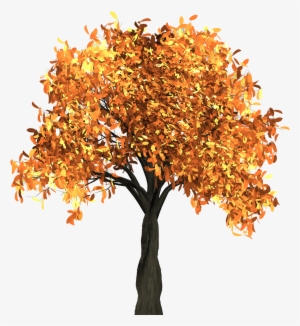 Autumn Tree Png Transparent Image - Transparent Background Autumn Tree Png #588573
