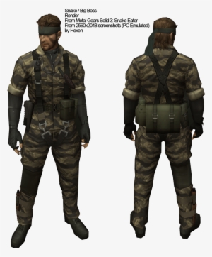 Now Let's Get Started - Big Boss Mgs3 - Free Transparent PNG Download ...