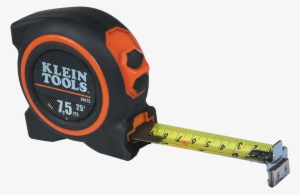 Png 86675 - Klein Tools 86675 7.5 M Tape Measure Magnetic Double #589031