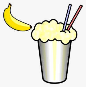 Symbol Drinks - Talksense - Banana Milkshake Clipart #589194