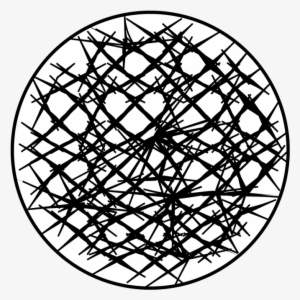 Crown Of Thorns - Apollo Crown Of Thorns Glass Gobo Sr-0070 #589651