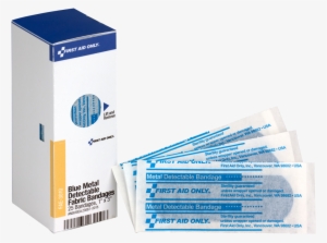 Visible Blue Metal Detectable Bandage 1 In #589874 Visible Blue Metal Detectable Bandage 1 In #589874