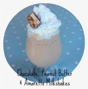 Chocolate Peanut Hottie And Amaretto Milkshake - Chocolate #589971
