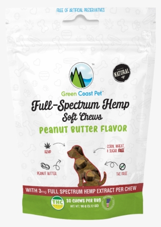 Green Coast Pet Full Spectrum Hemp Soft Chews For Dog, - Dog #5800013