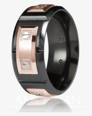 Image - Crown Ring Black Cobalt Men's Wedding Band #5800256