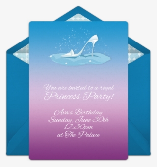 A Great Free Princess Birthday Party Invitation Featuring - Birthday #5800843